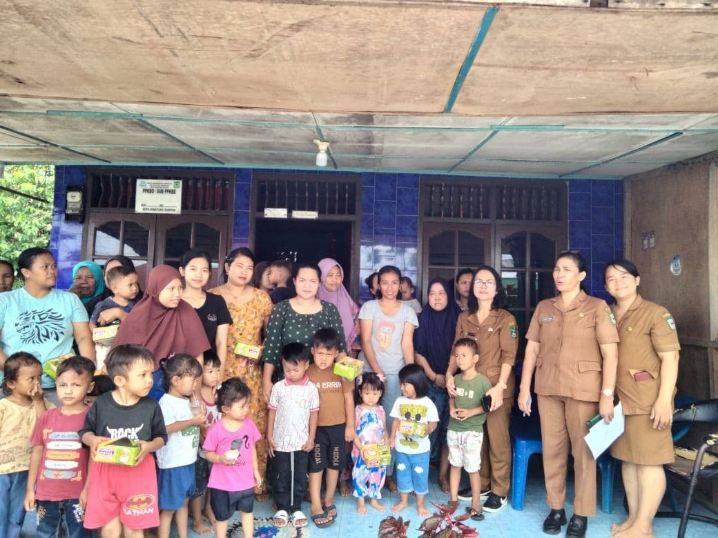 GIAT PUSKESMAS RAMI SEPTEMBER 2025  Kelas Ibu Balita di Kelurahan Sumber Jaya