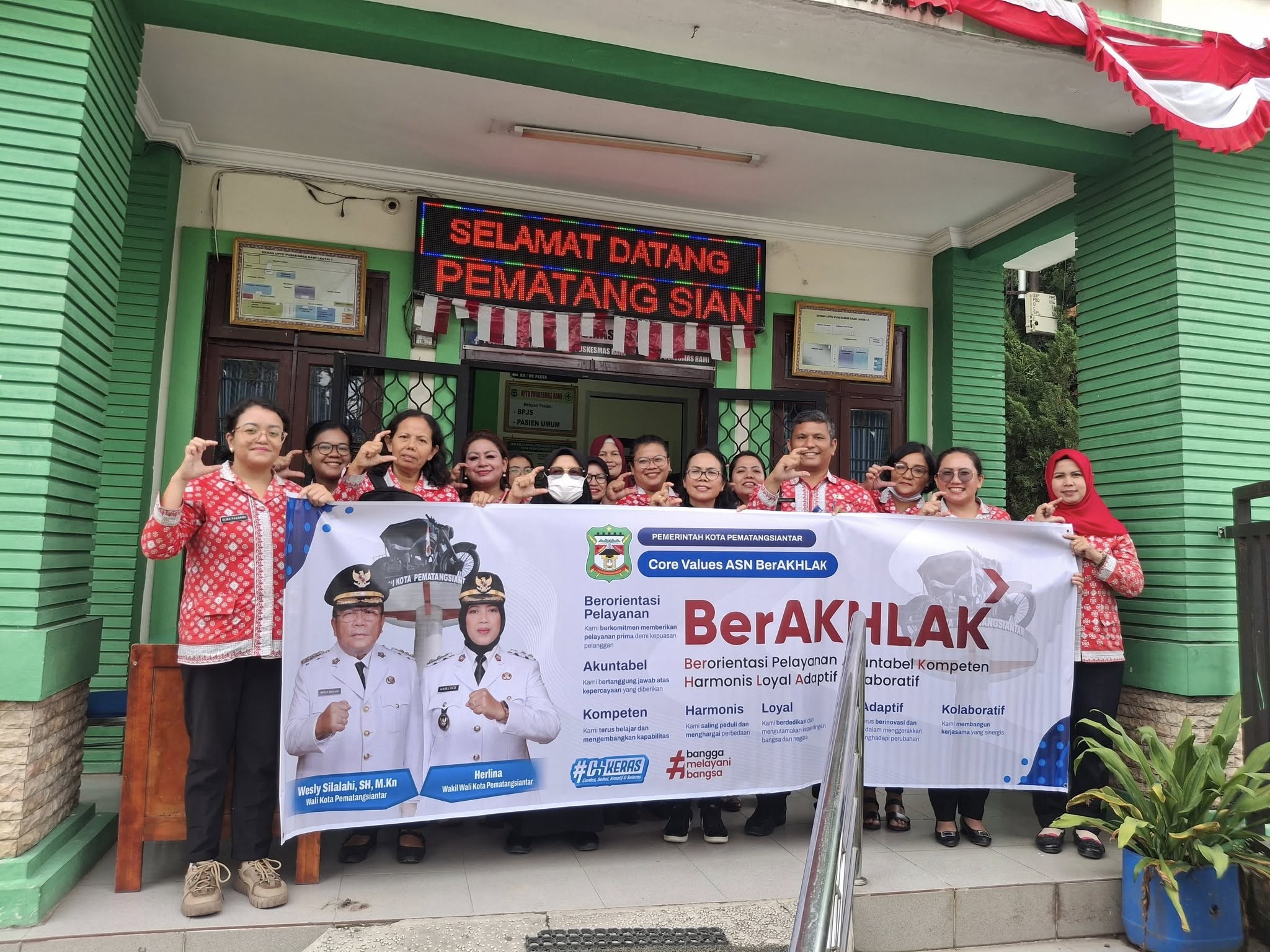 Penilaian mandiri Penyelenggaraan Pelayanan Publik Puskesmas.